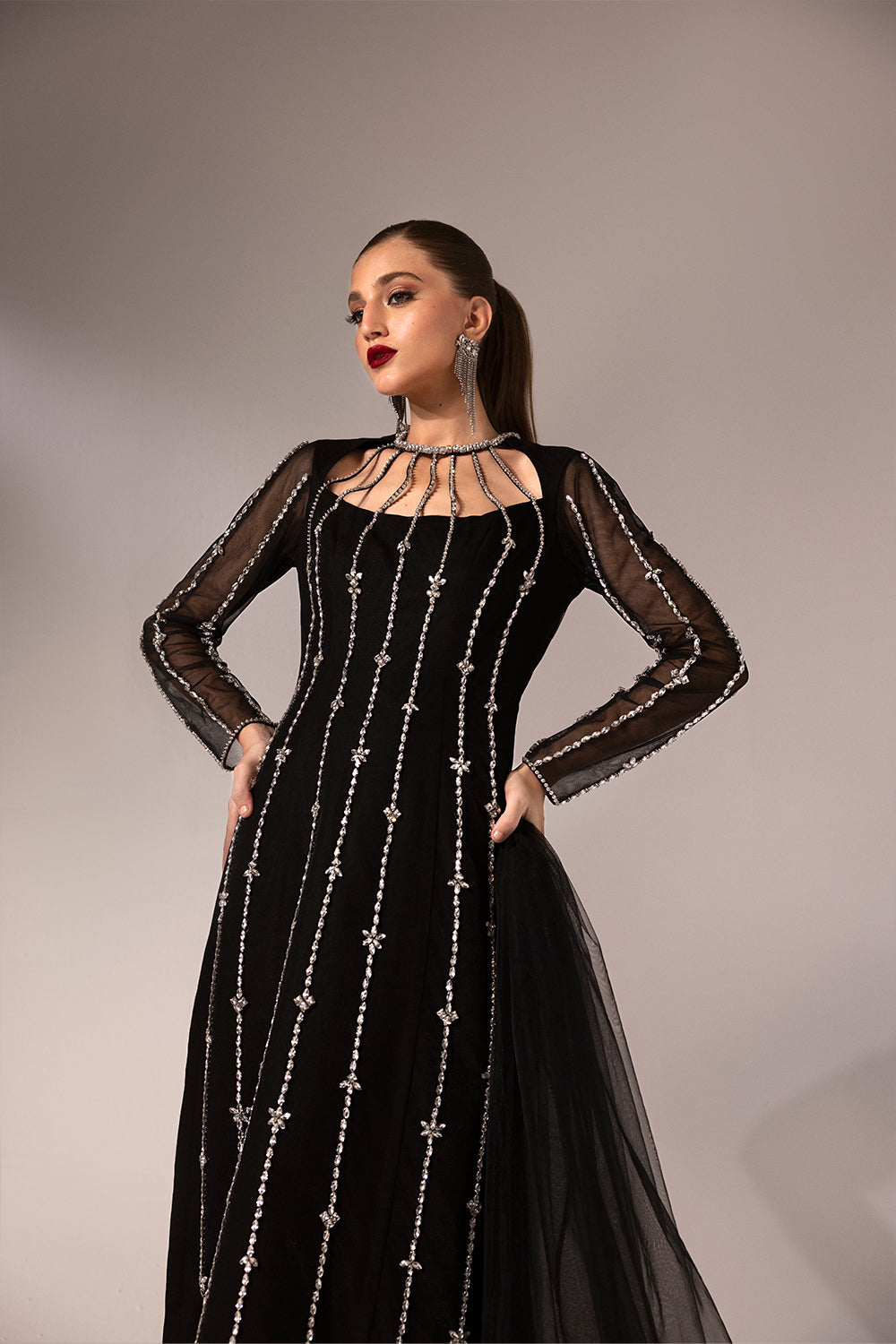 Caia | Regine Luxury Formal23 | MIDNIGHT - House of Zarish