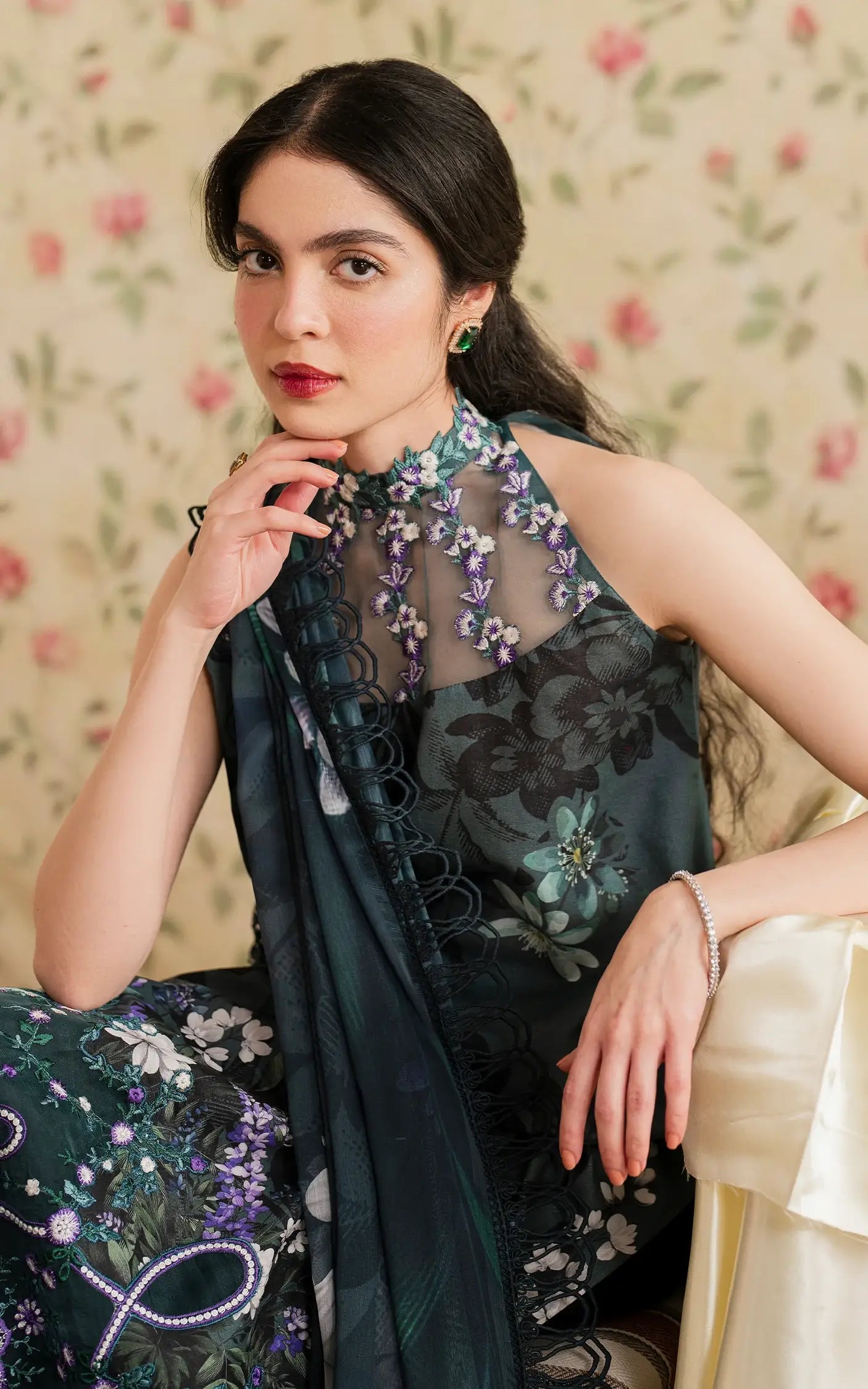 Asifa and Nabeel | Meraki Vintage 25 | Chandi Raatain (MVL25-12) - House Of Zarish