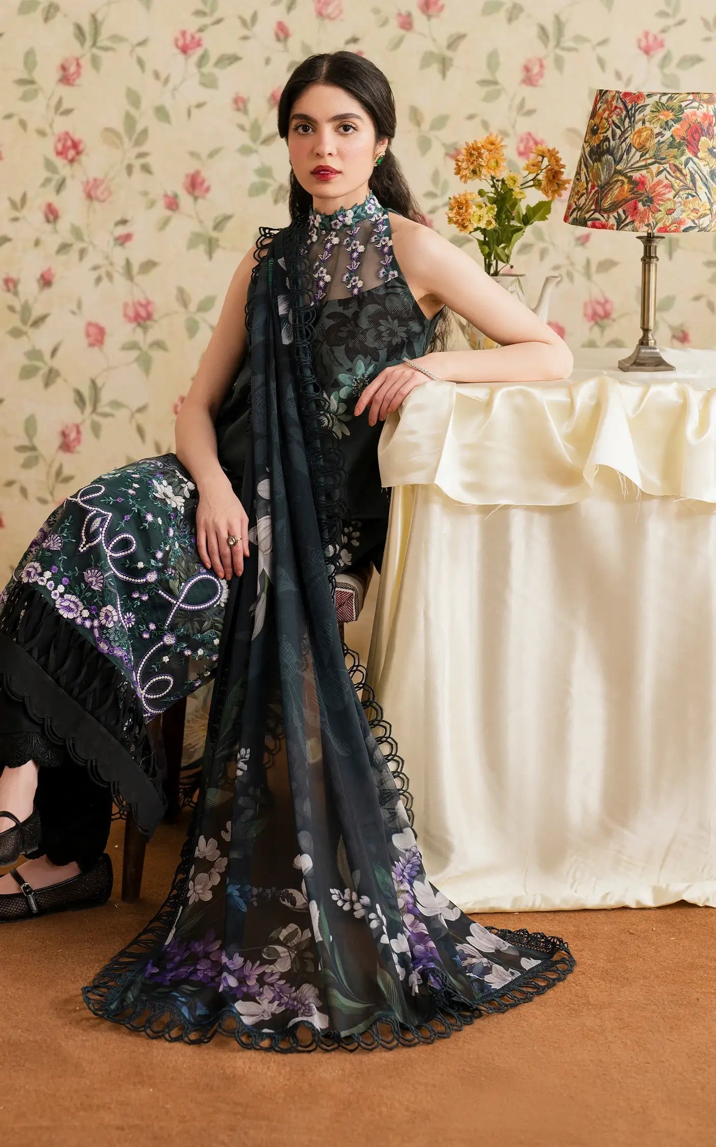 Asifa and Nabeel | Meraki Vintage 25 | Chandi Raatain (MVL25-12) - House Of Zarish