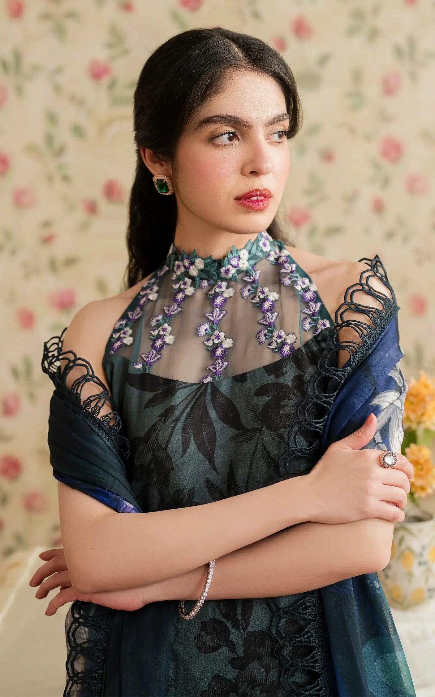 Asifa and Nabeel | Meraki Vintage 25 | Chandi Raatain (MVL25-12) - House Of Zarish