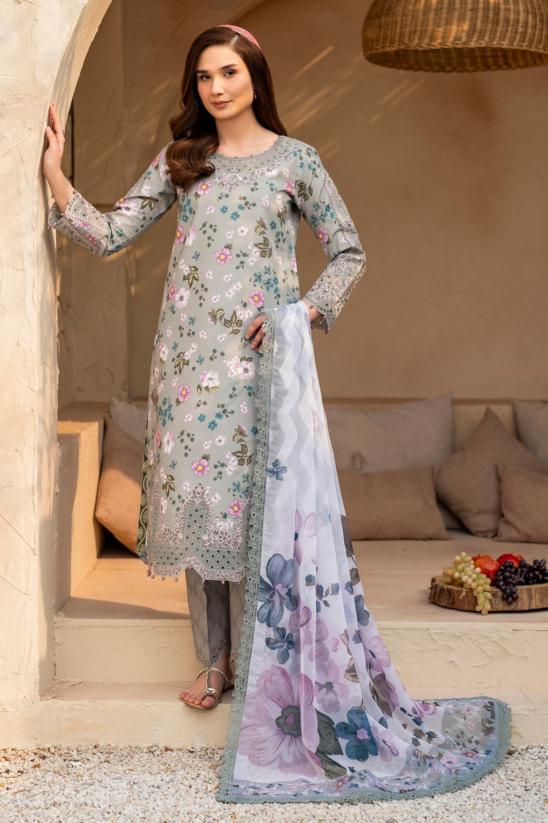 Alizeh | Levana Lawn | Cinder - House Of Anaya