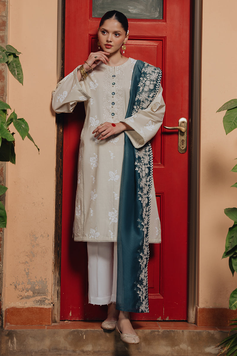 Cross Stitch | Eid Collection | DESERT SAGE - House Of Anaya