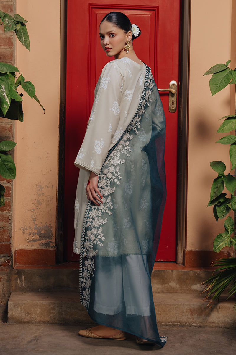 Cross Stitch | Eid Collection | DESERT SAGE - House Of Anaya