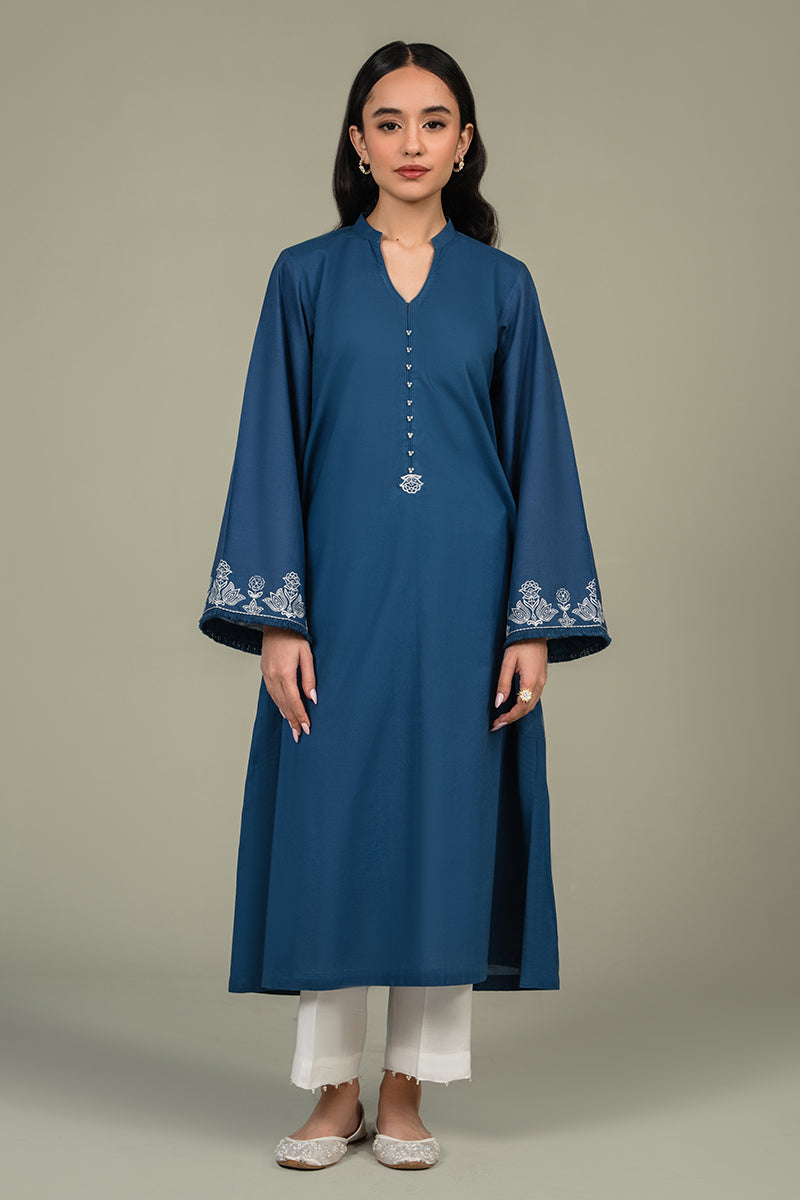 Cross Stitch | Eid Collection | PEARL BLUE - House Of Anaya