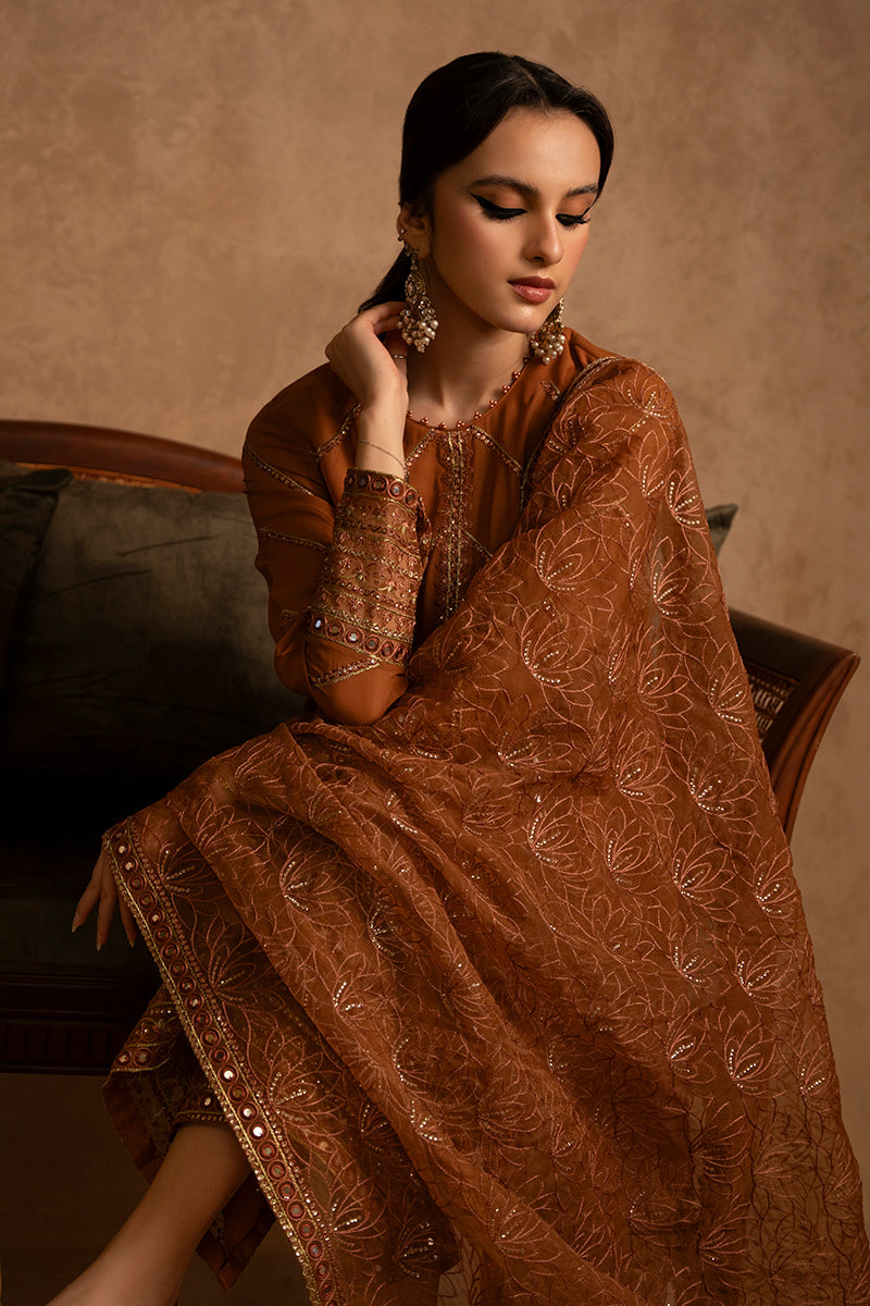 Cross Stitch | Eid Collection | AMBER GOLD - House Of Anaya