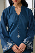 Cross Stitch | Eid Collection | PEARL BLUE - House Of Anaya