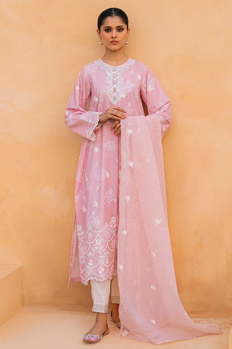 Cross Stitch | Eid Collection | PINK BREEZE - House Of Anaya