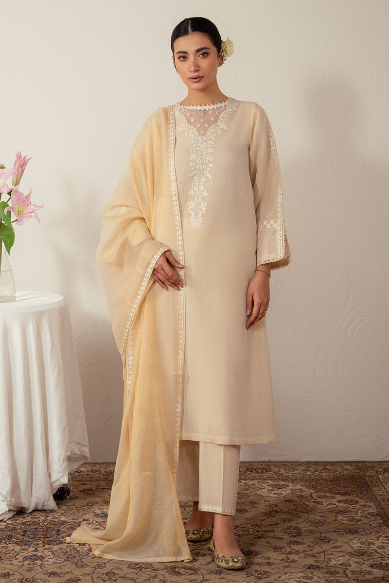 Cross Stitch | Eid Collection | PEARLED IVORY - House Of Anaya