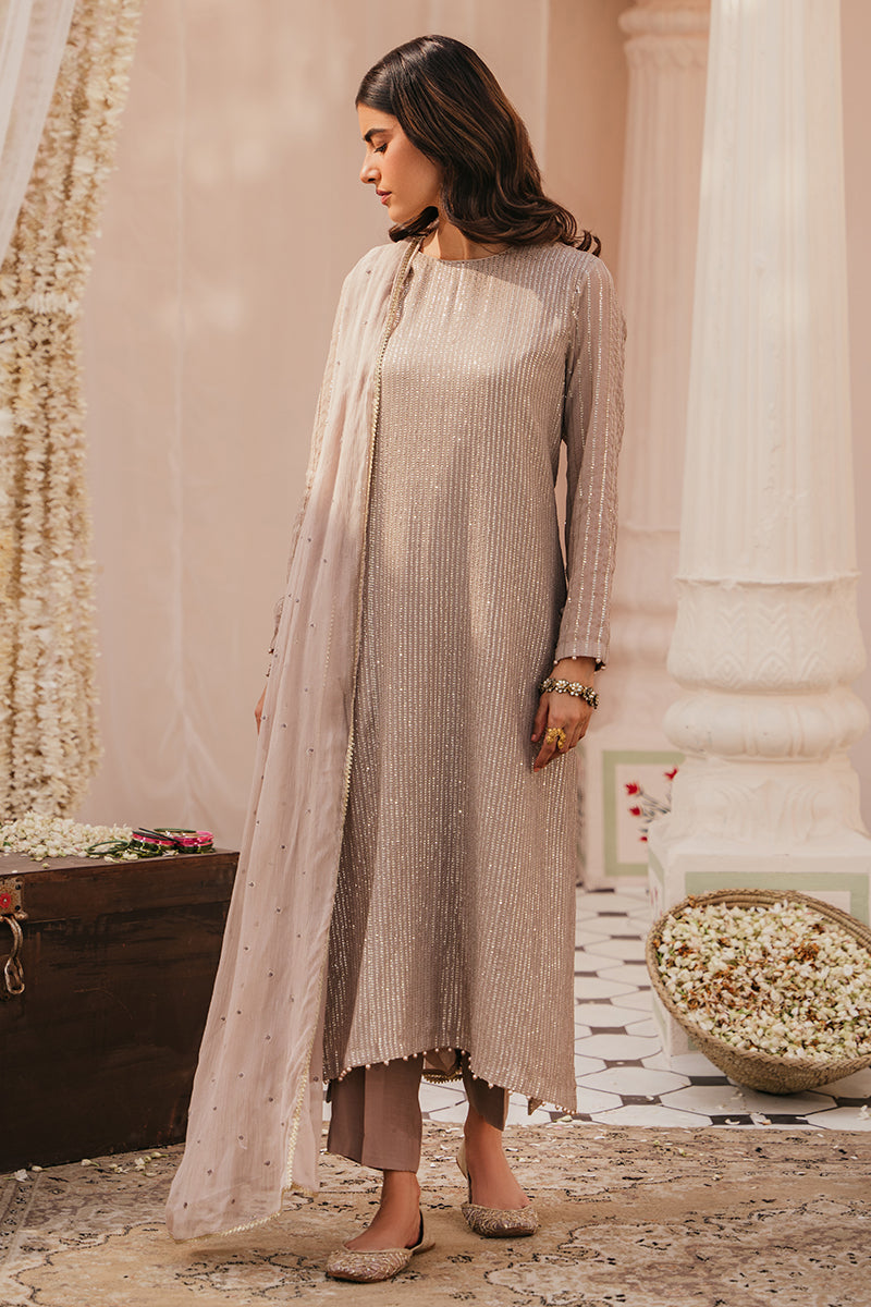 Cross Stitch | Eid Collection | CLOUD BRUST - House Of Anaya