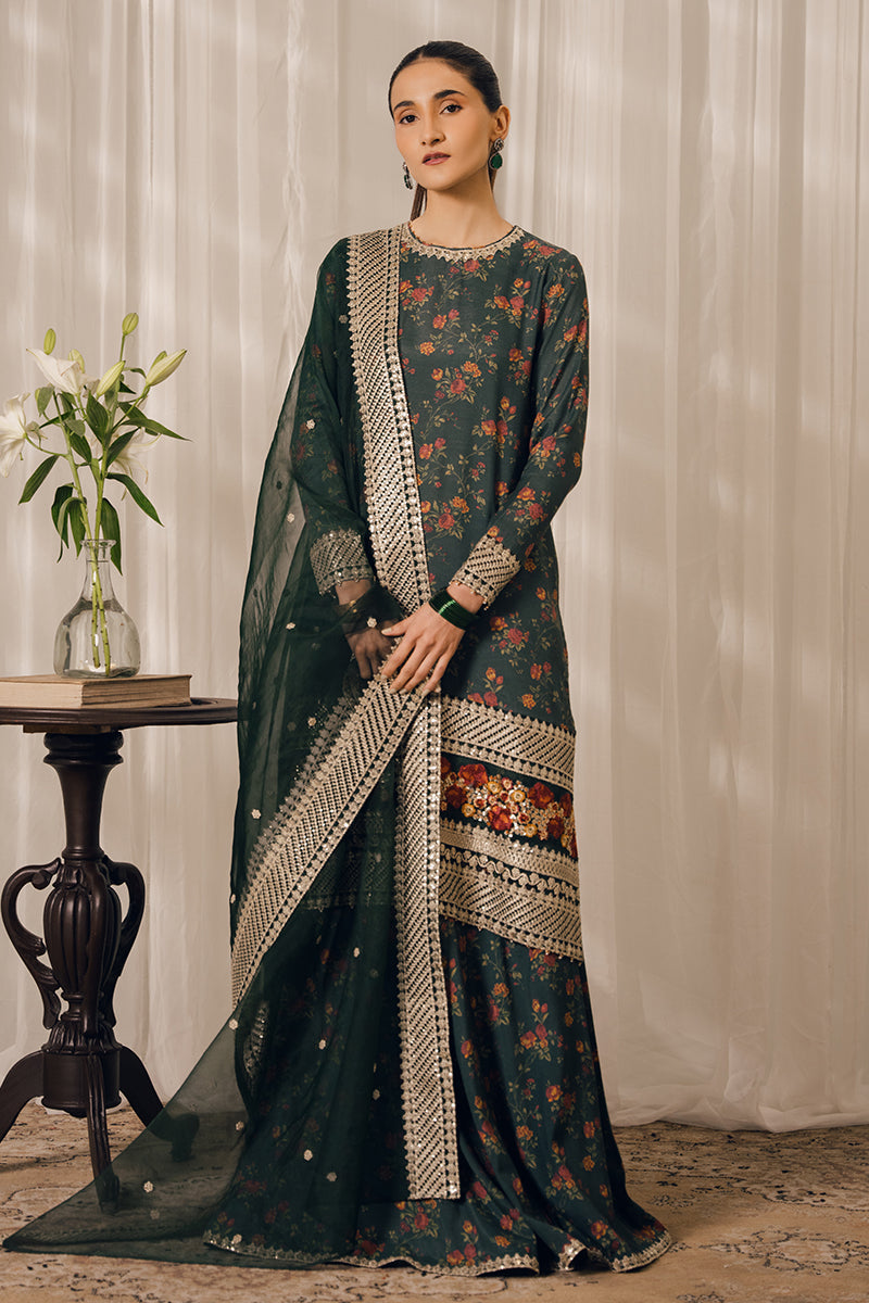Cross Stitch | Eid Collection | EMERALD AISLE - House Of Anaya