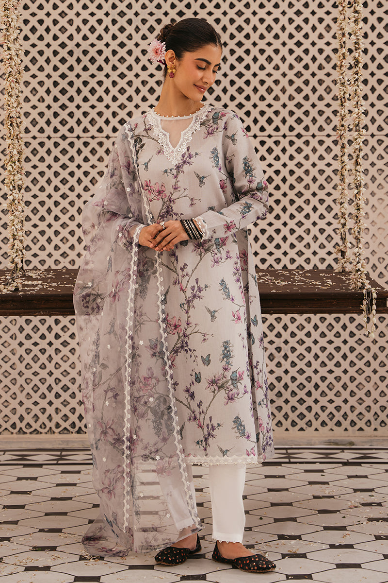 Cross Stitch | Eid Collection | PERIWINKLE PEARL - House Of Anaya