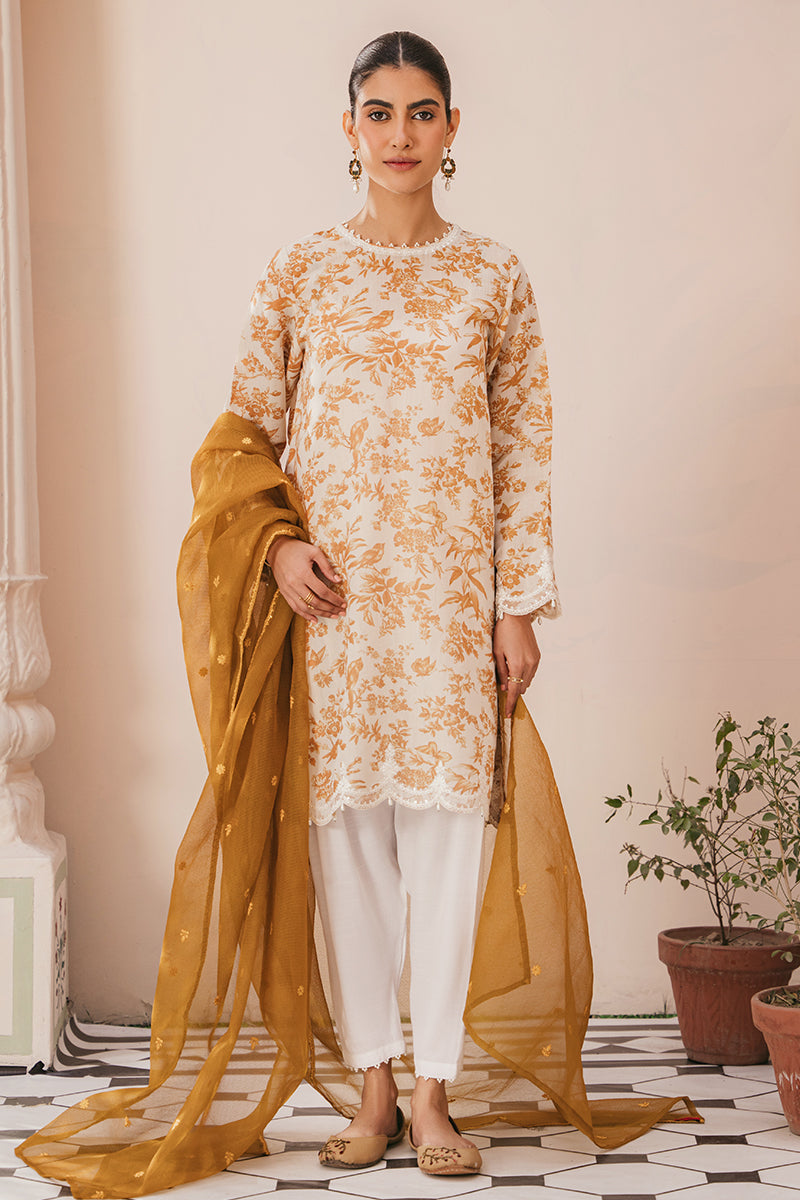 Cross Stitch | Eid Collection | RUSSET ZEAL - House Of Anaya