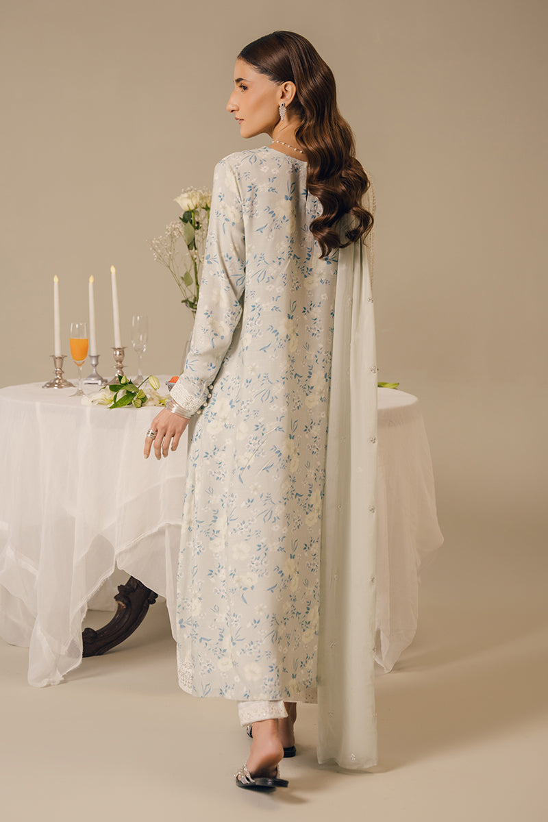 Cross Stitch | Eid Collection | PEARL BLUE - House Of Anaya