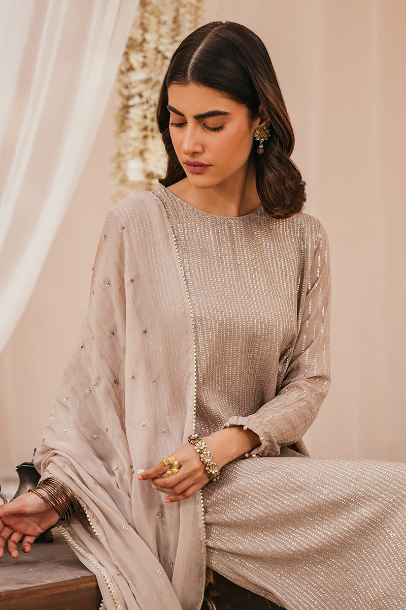Cross Stitch | Eid Collection | CLOUD BRUST - House Of Anaya