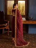 Zainab Chottani Embroidered Velvet 3Pc Suit D-03 ZIBA - House of Zarish