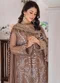 Pareesha by Humdum Embroidered Chiffon 3Pc Suit PS-04 - Riwayat-e-khas