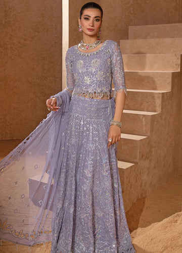 Rang Rasiya Chatoyer Embroidered Chiffon 3Pc Suit D-08 Jehan