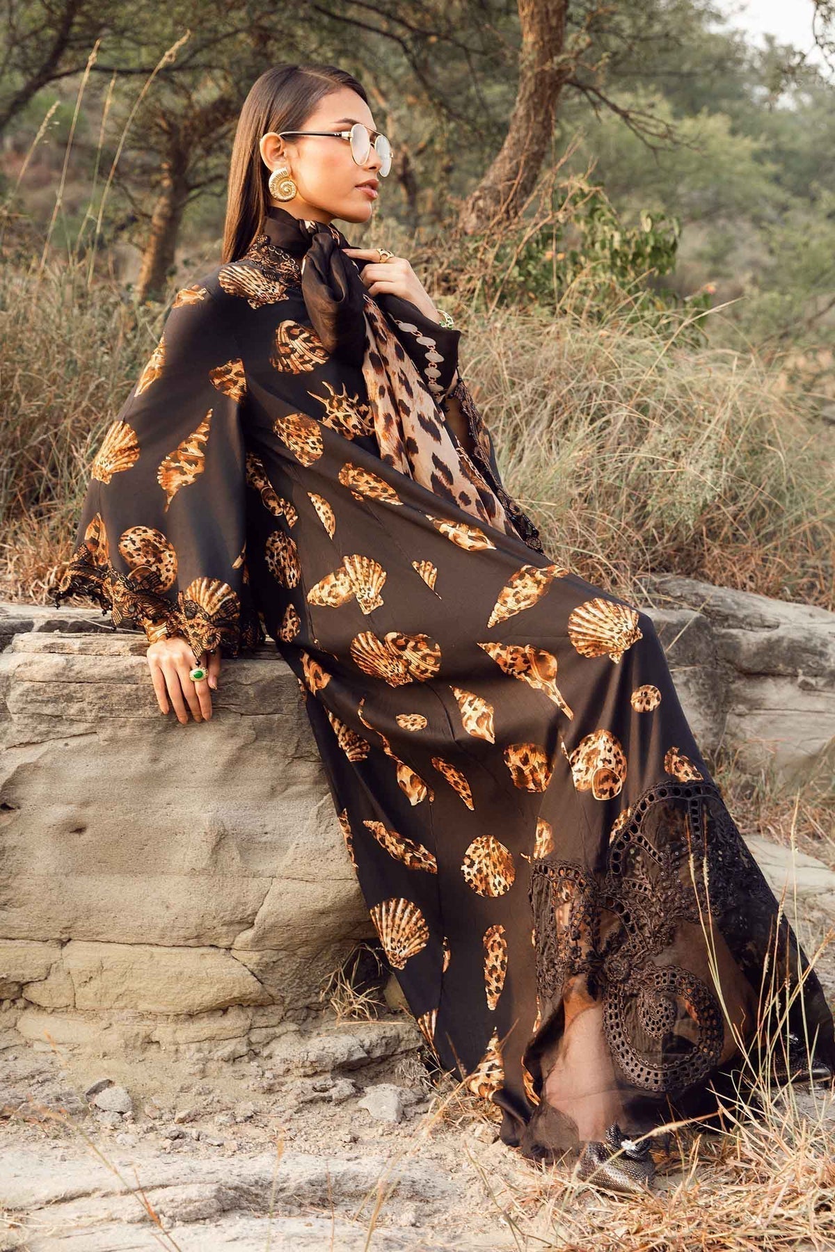 Maria B | M Prints Winter 24 | MPT-2410-B - House Of Anaya