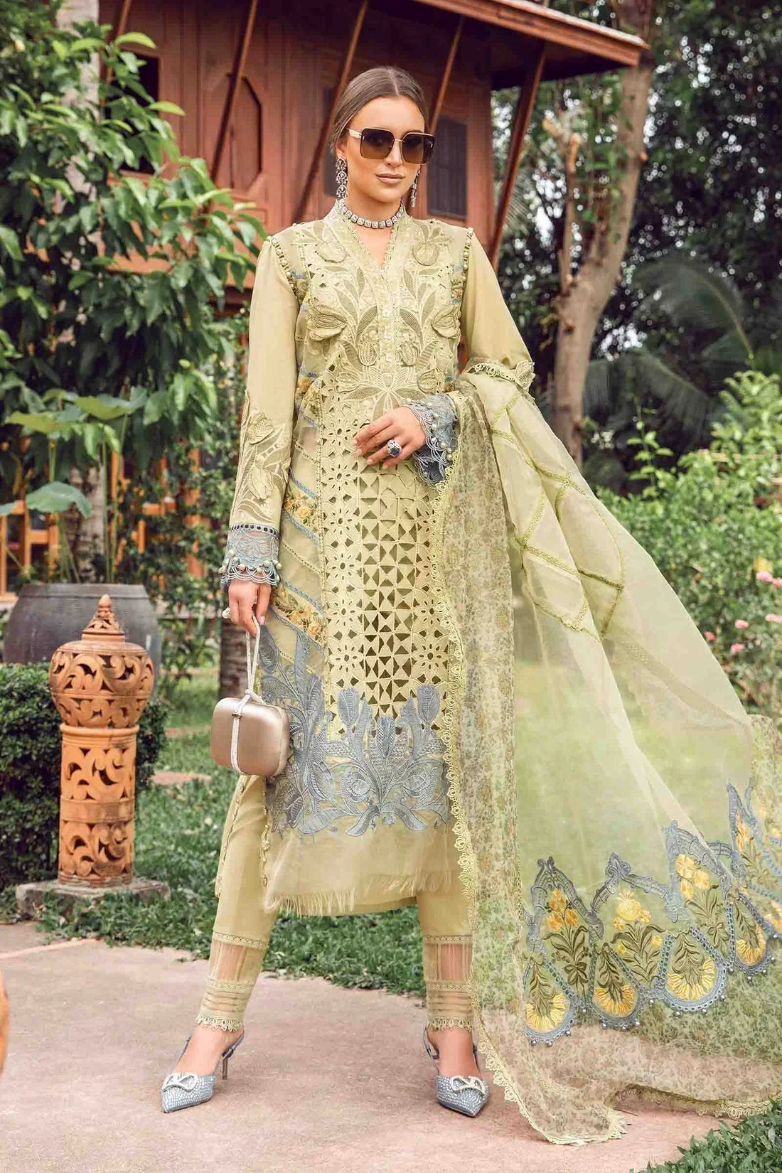 Maria B | Eid Lawn Collection | 10 - House Of Anaya