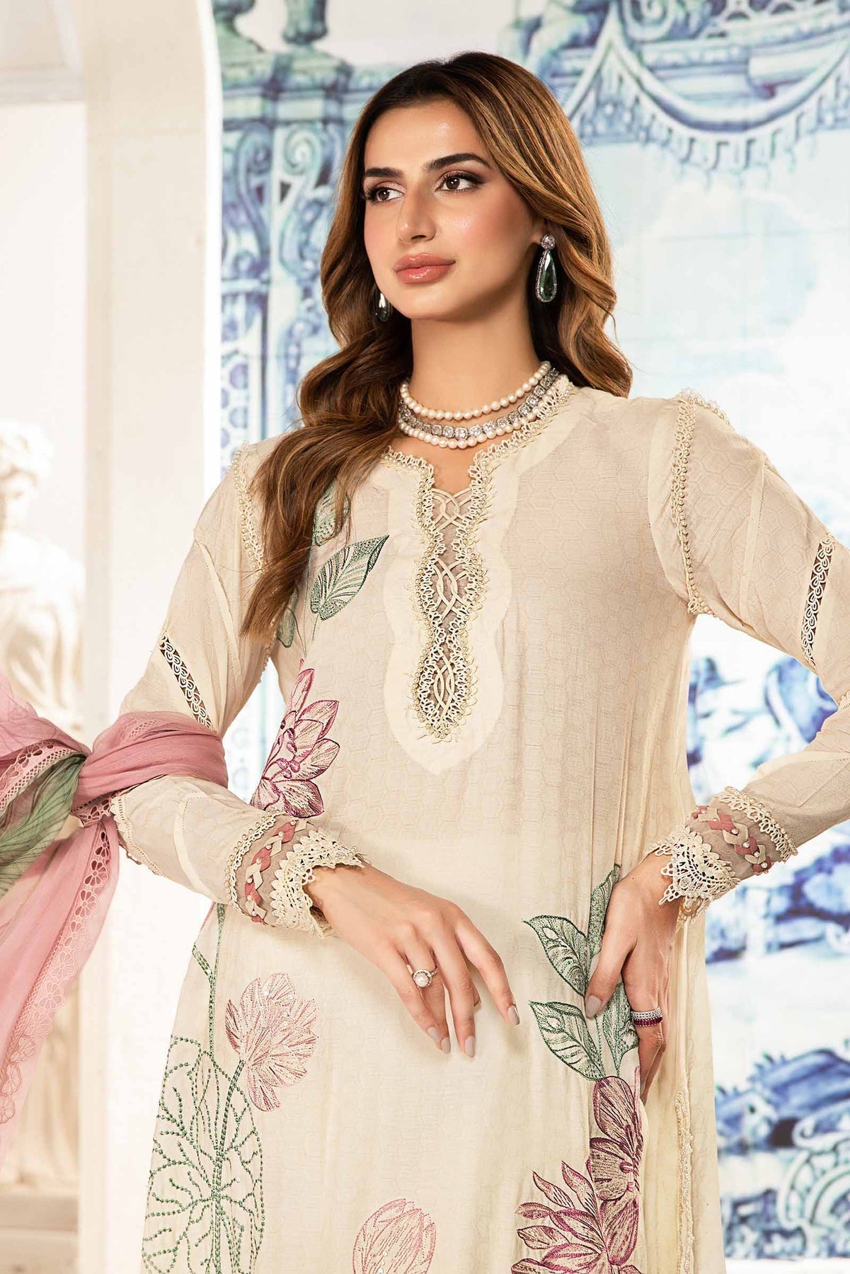 Maria.B | M Print Eid Edit | MPT-2201-A - House Of Anaya