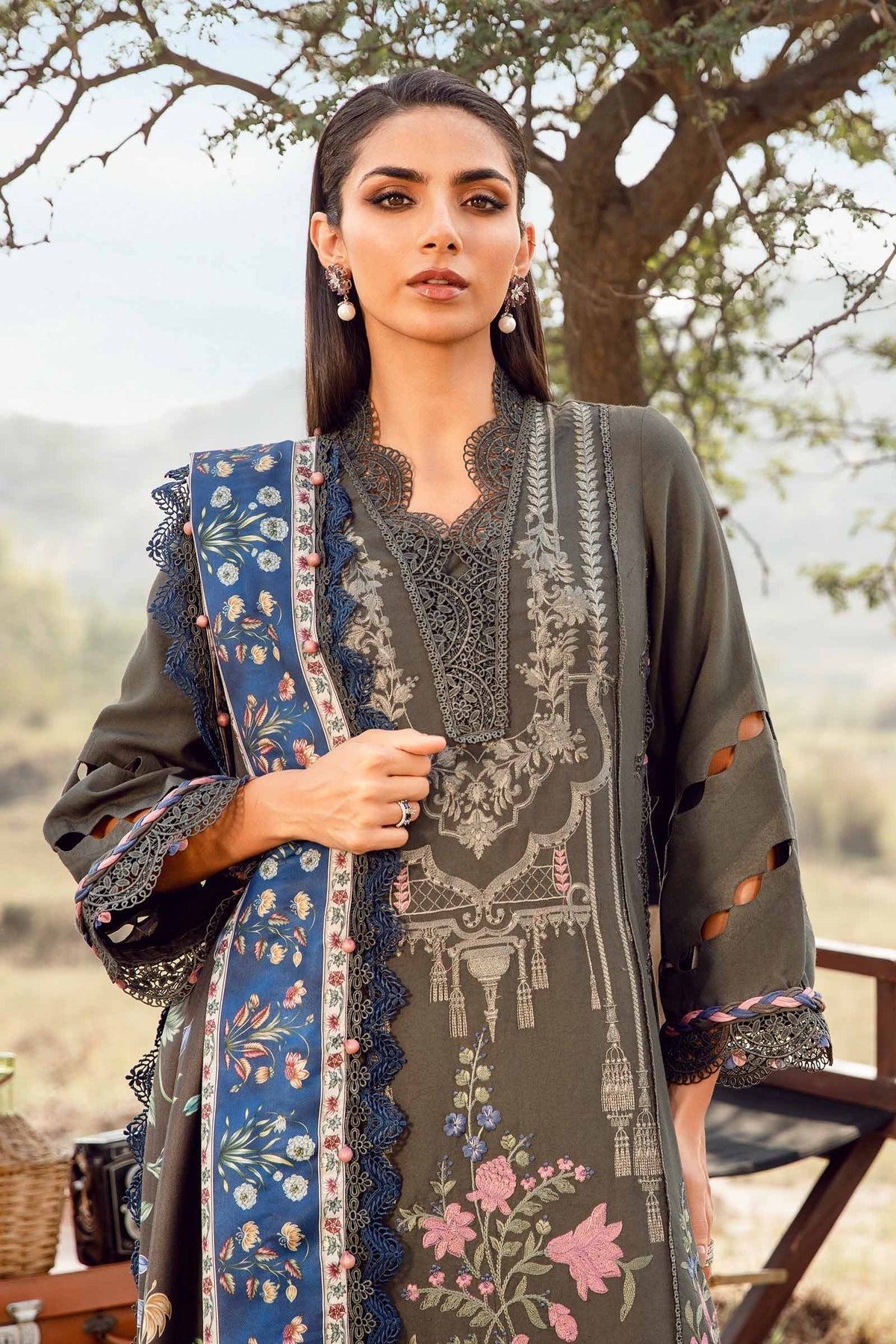 Maria B | M Prints Winter 24 | MPT-2401-A