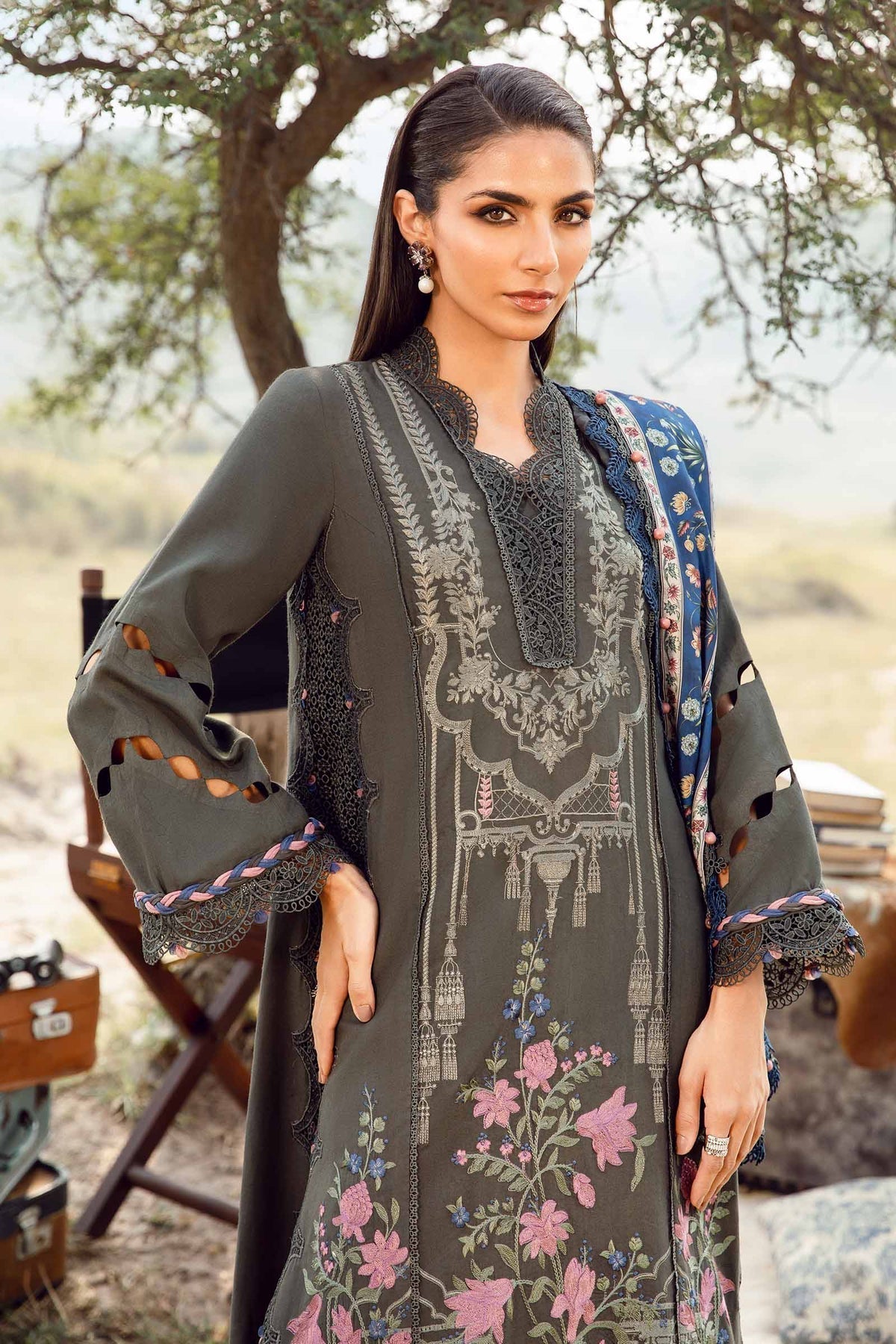 Maria B | M Prints Winter 24 | MPT-2401-A