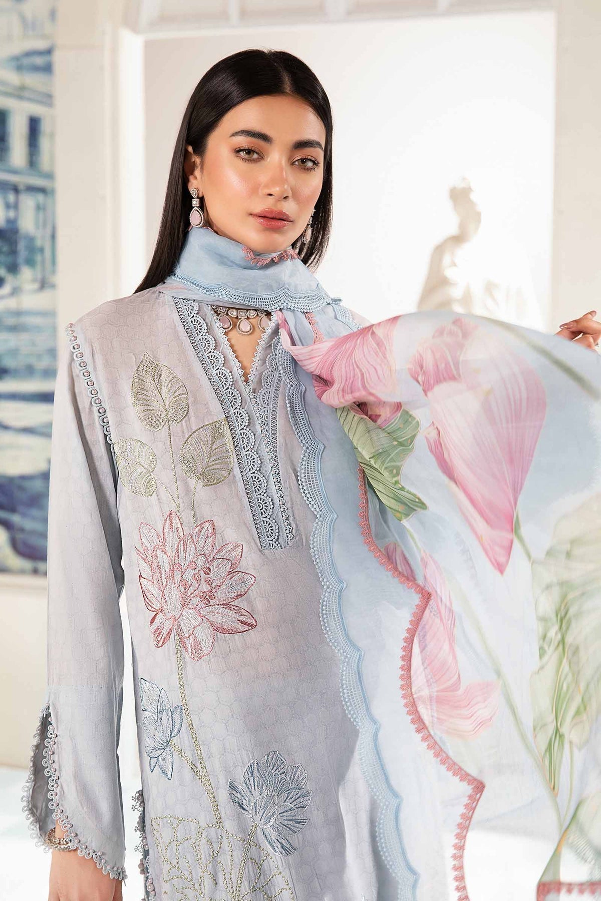 Maria.B | M Print Eid Edit | PT-2201-B - House Of Anaya
