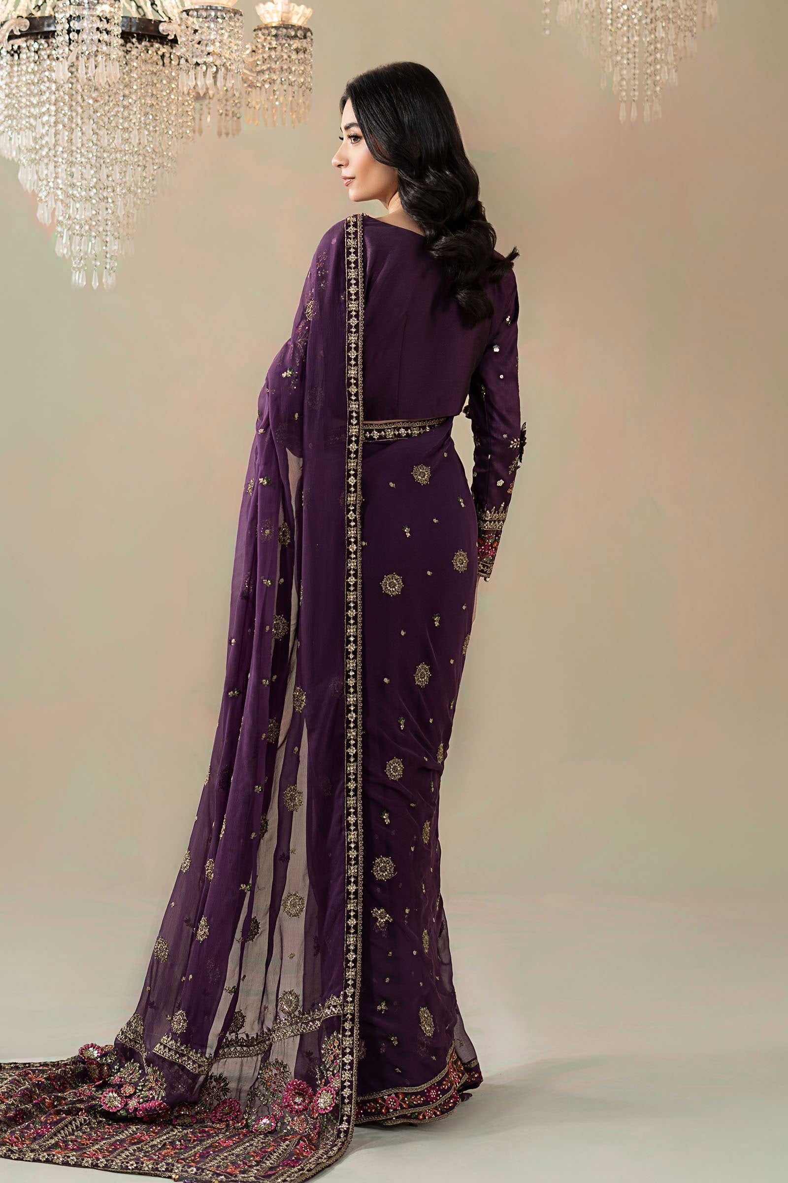 Maria B | Soiree Formals | WFS-09-01-Purple