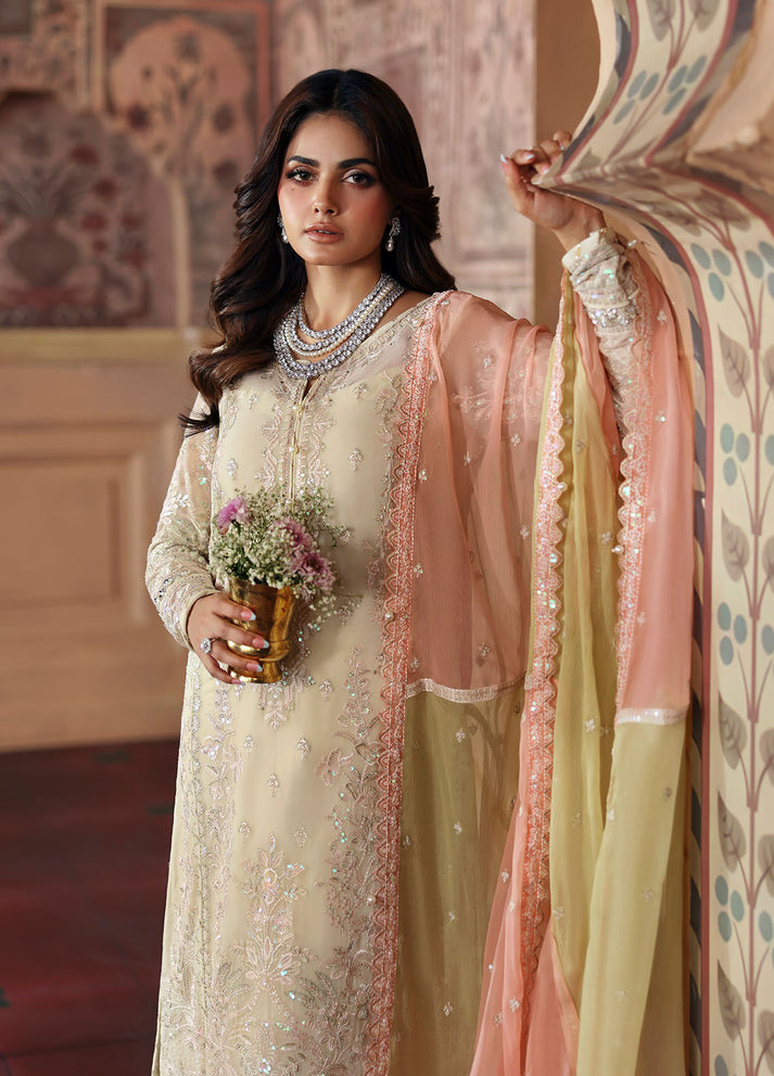Gulaal | I Evayna Embroidered Chiffon | Fareyah