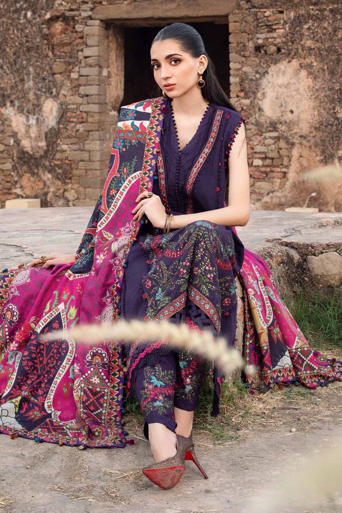 Maria B | M Prints Winter 24 | MPT-2402-A