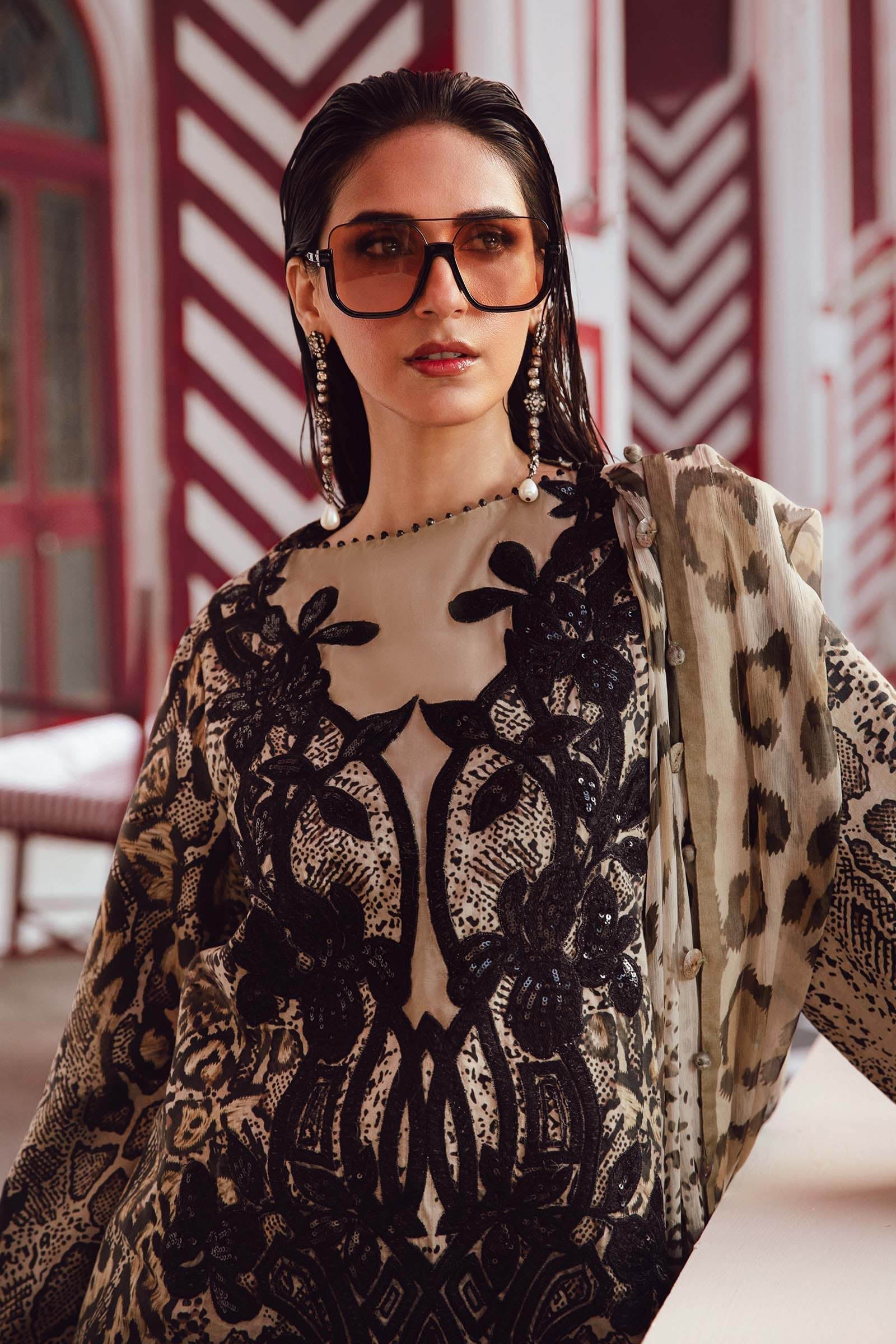 Maria B | M Prints Winter 25 | MPT-2702-B