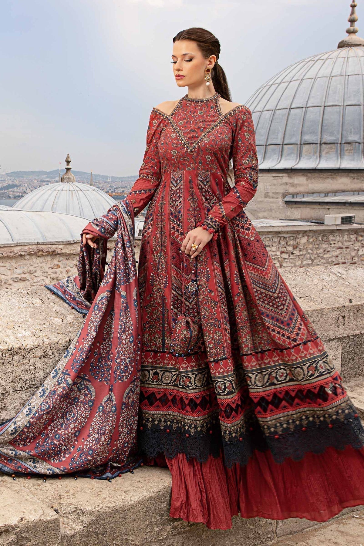 Maria B | M Prints Fall Edit 24 | MPT-2302-B - House Of Anaya