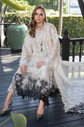 Maria B | Luxury Lawn | EL-23-02-Off White - House Of Anaya
