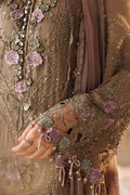 Maria b | Chiffon Formals 26 | MPC-26-102-Muted Mocha Brown