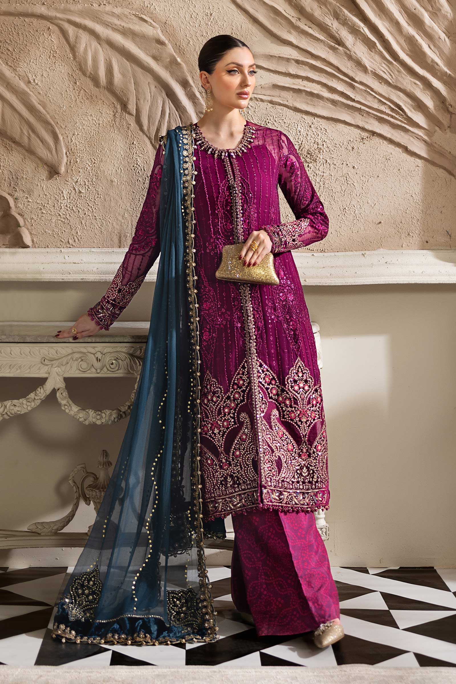 Maria B | Chiffon 25 |MPC-25-102