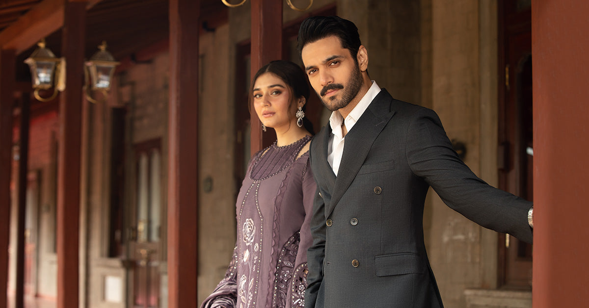 Maria B | Winter Luxe 24 | Velvet DL-1202 - House Of Anaya