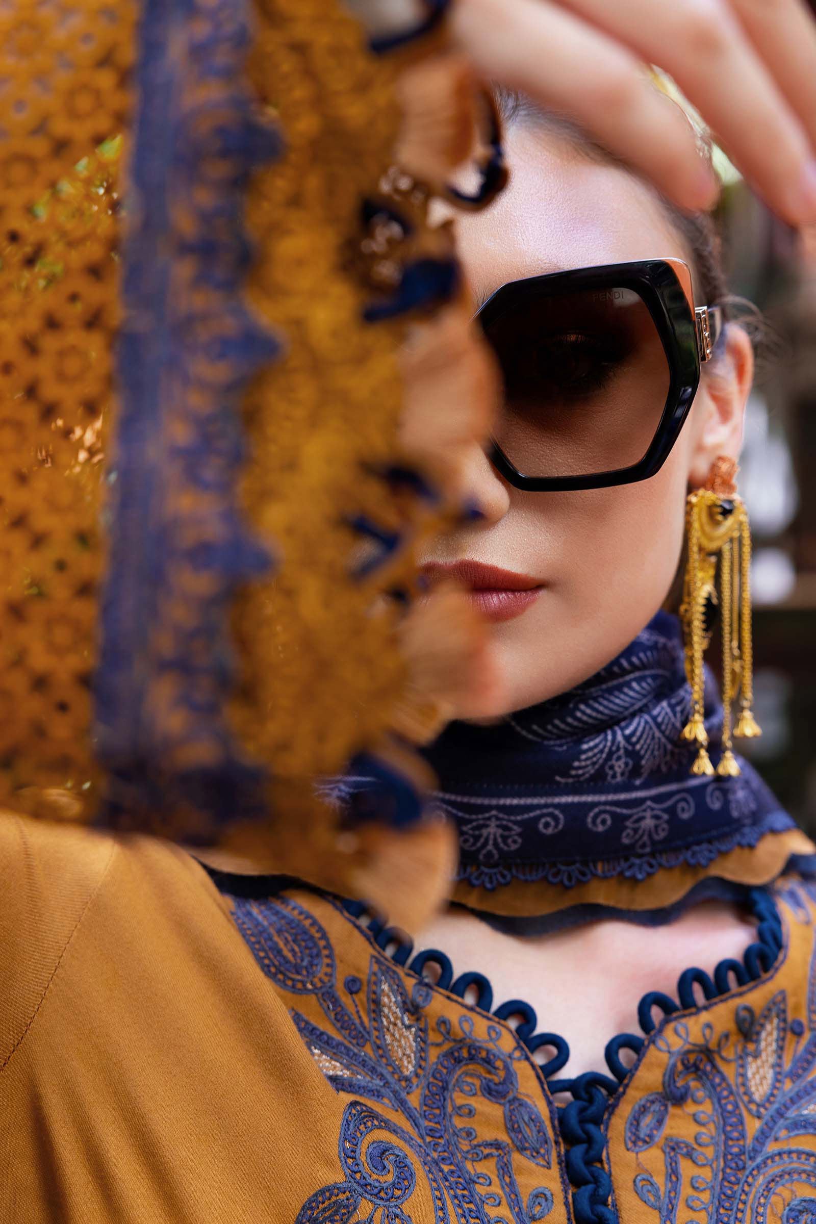 Maria B | M Prints Winter 25 | MPT-2803-A