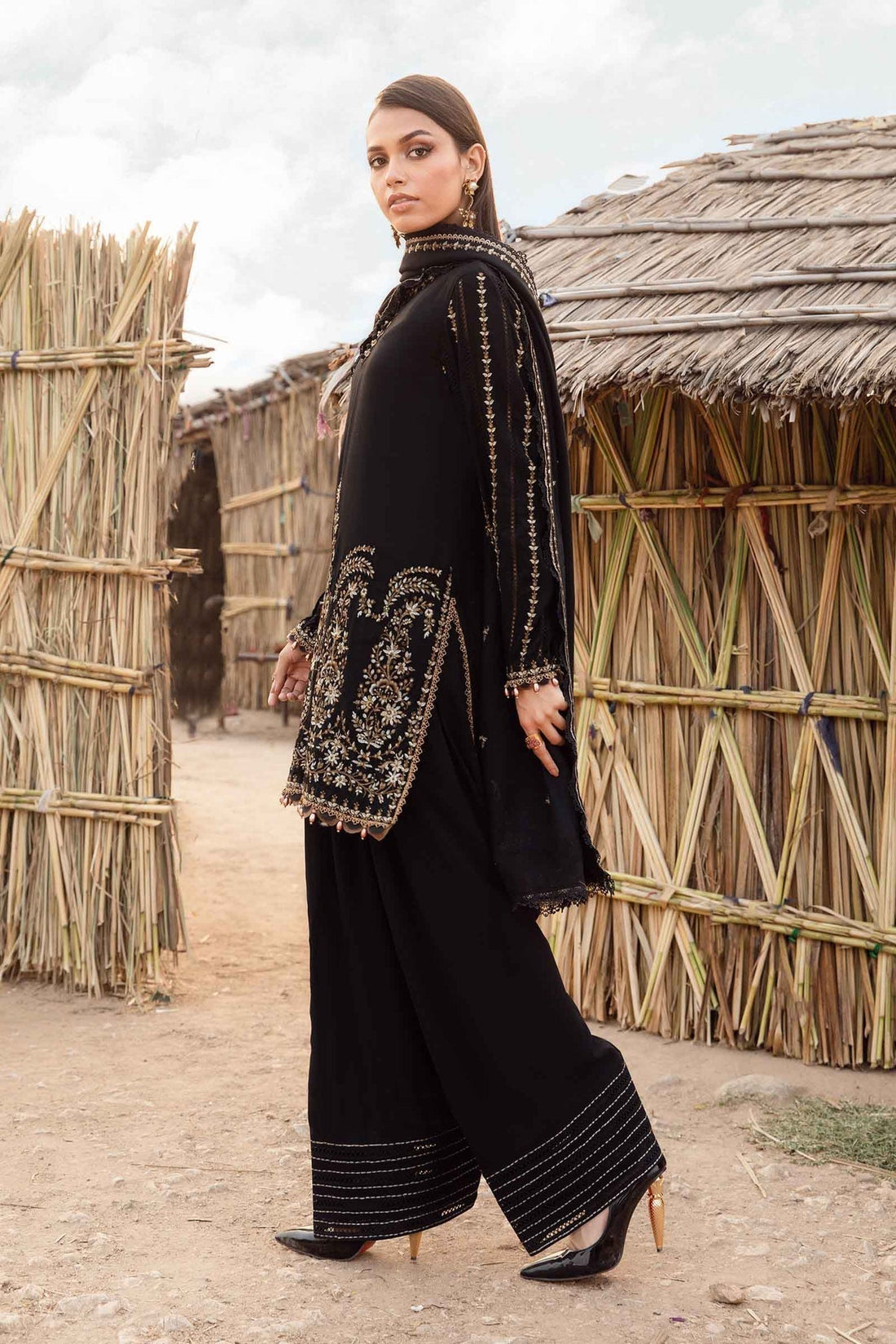 Maria B | M Prints Winter 24 | MPT-2403-B - House Of Anaya