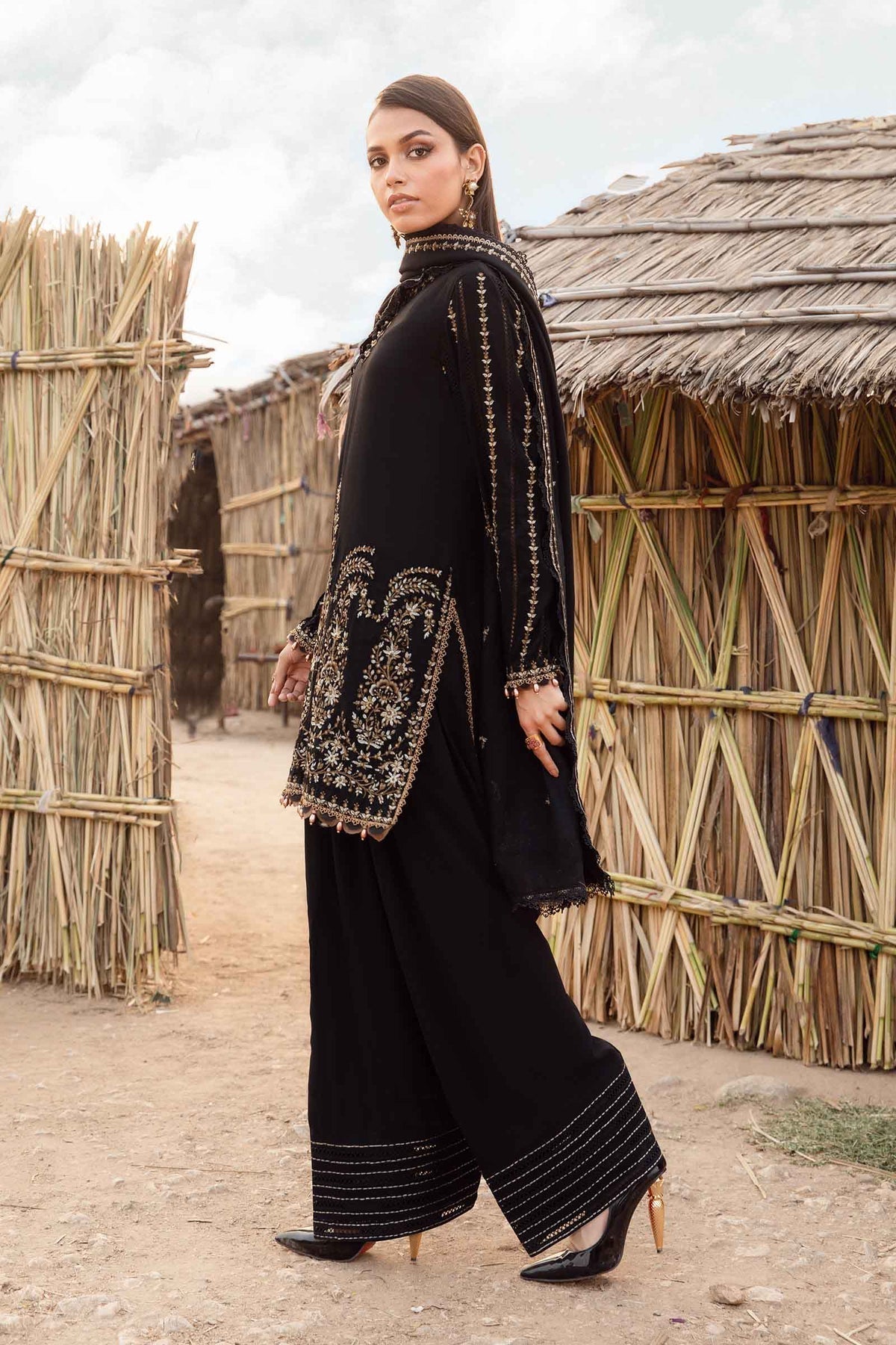 Maria B | M Prints Winter 24 | MPT-2403-B - House Of Anaya