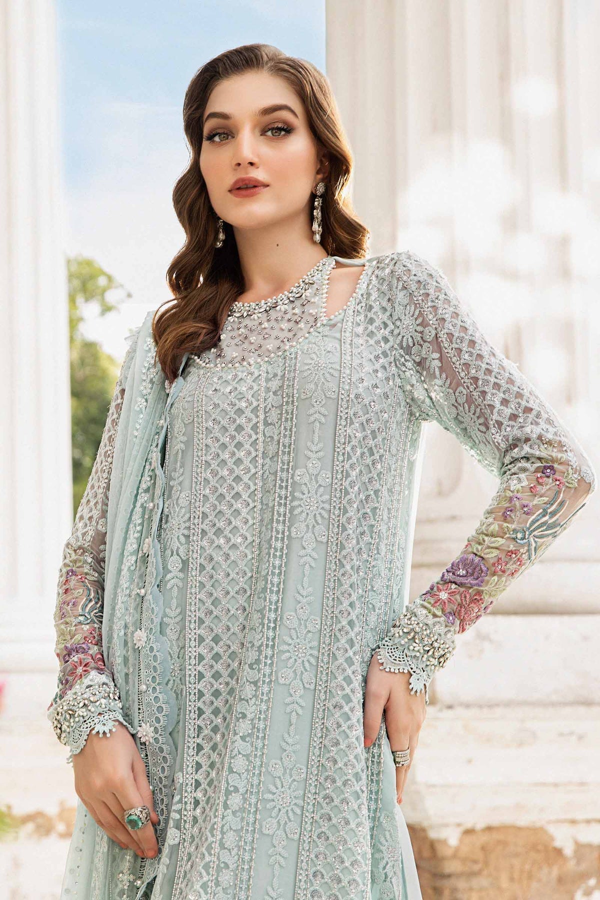 Maria B | Chiffon Formals 24 | Chiffon Suit | MPC-24-103