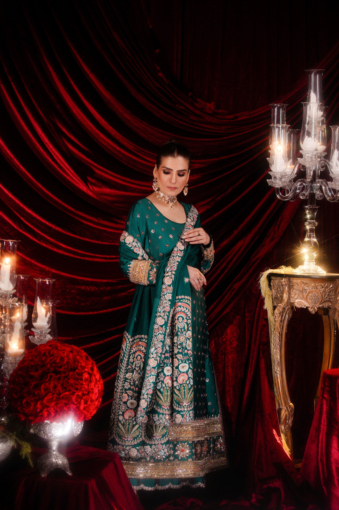 Sable V | Laal Bagh Bridal Luxury Formals | SLB-1555
