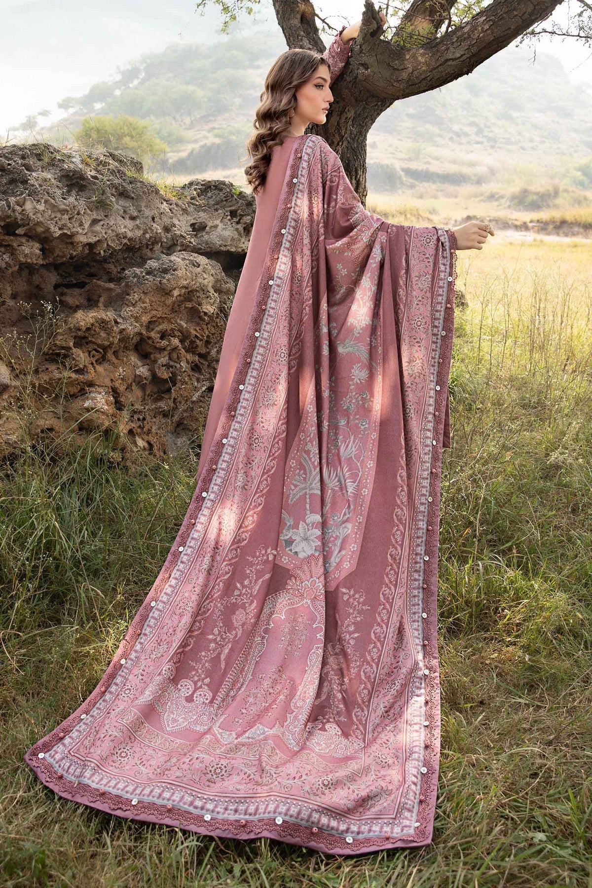 Maria B | M Prints Winter 24 | MPT-2404-A - House Of Anaya