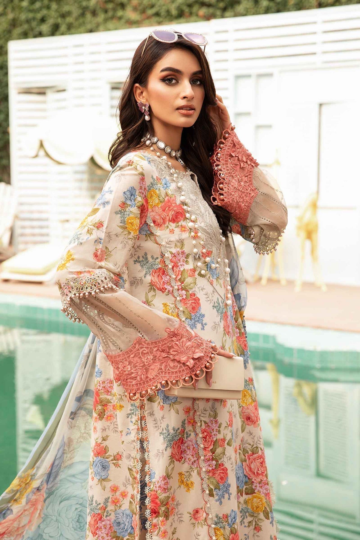 Maria.B | M Print Eid Edit | MPT-2204-A - House Of Anaya