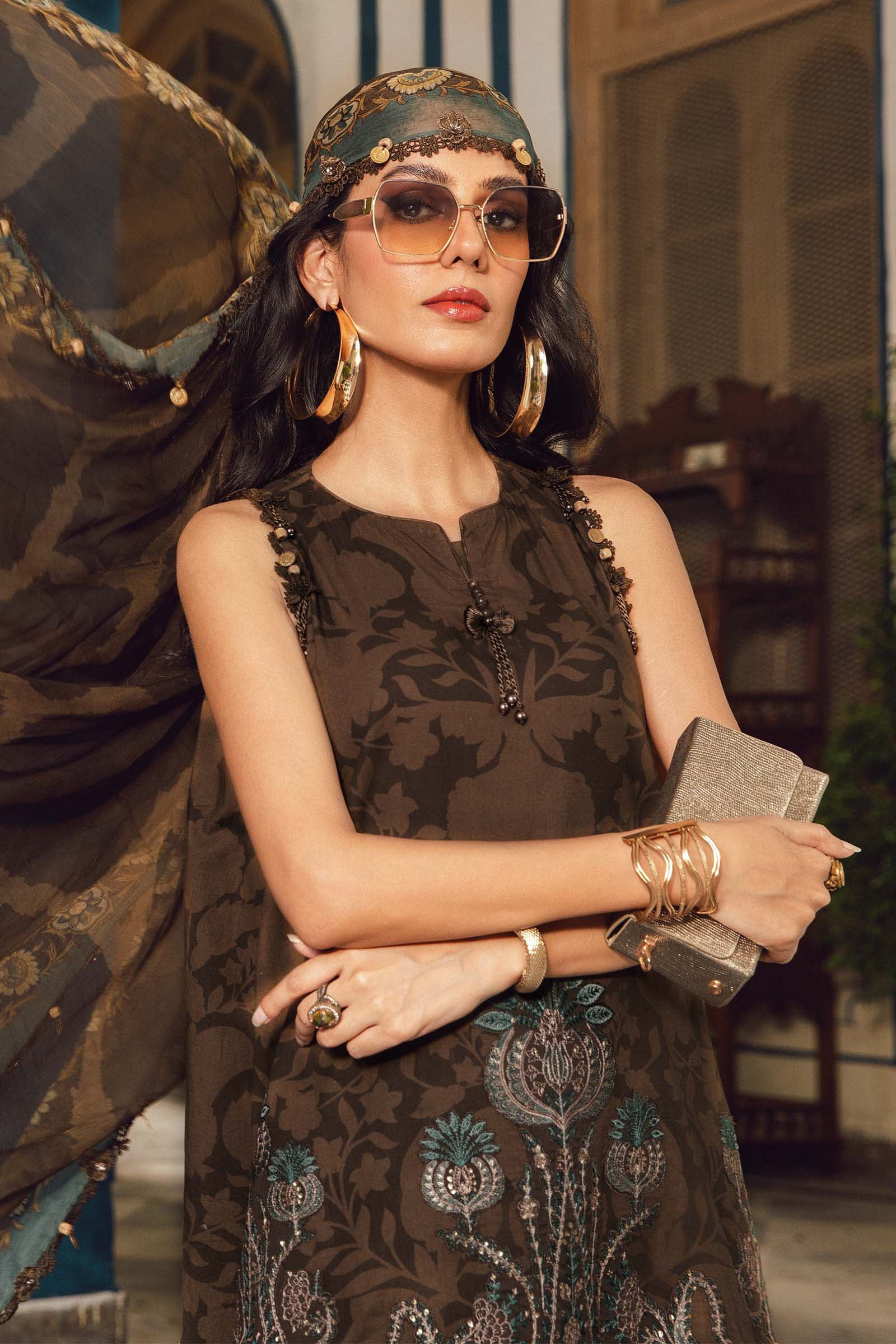 Maria B | M Prints Winter 25 | MPT-2704-A