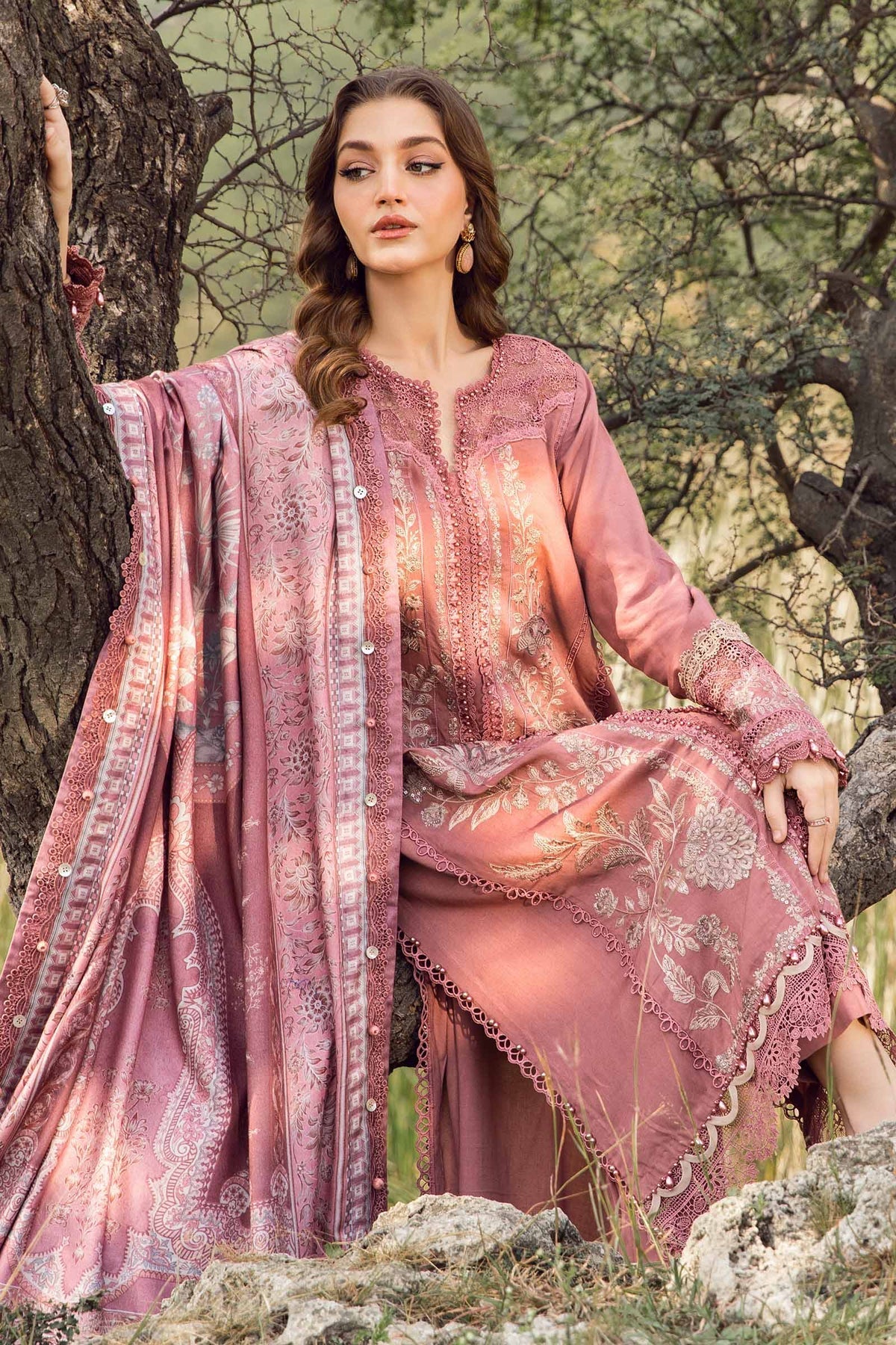 Maria B | M Prints Winter 24 | MPT-2404-A