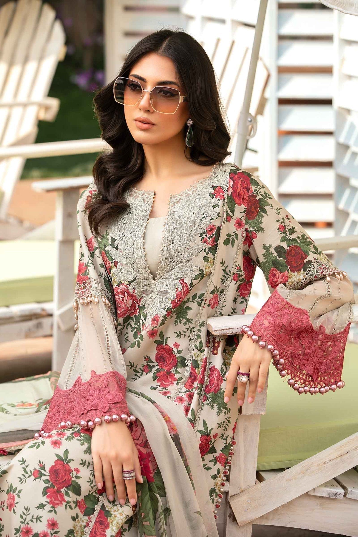 Maria.B | M Print Eid Edit | MPT-2204-B - House Of Anaya