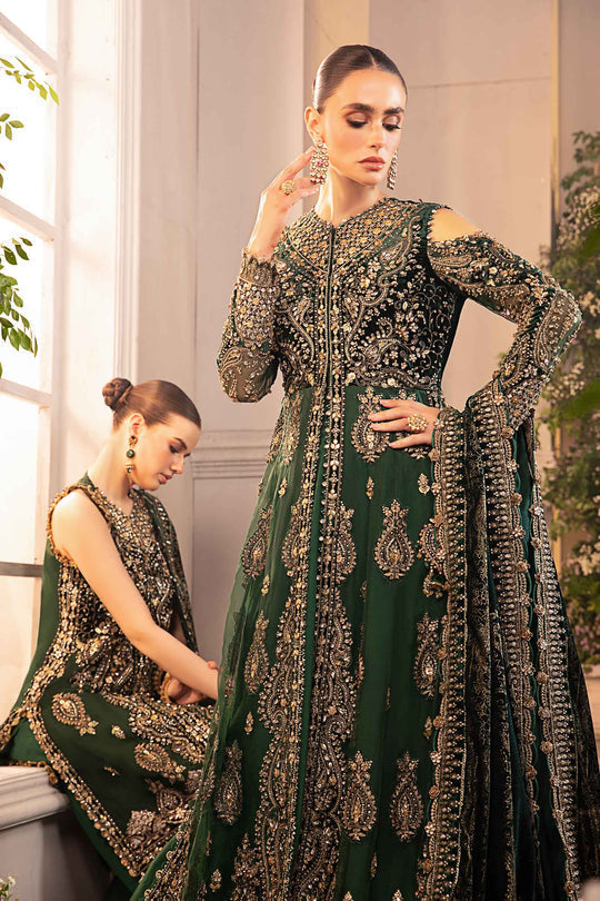 MARIA B__3 Piece Embroidered Organza Suit | BD-2904