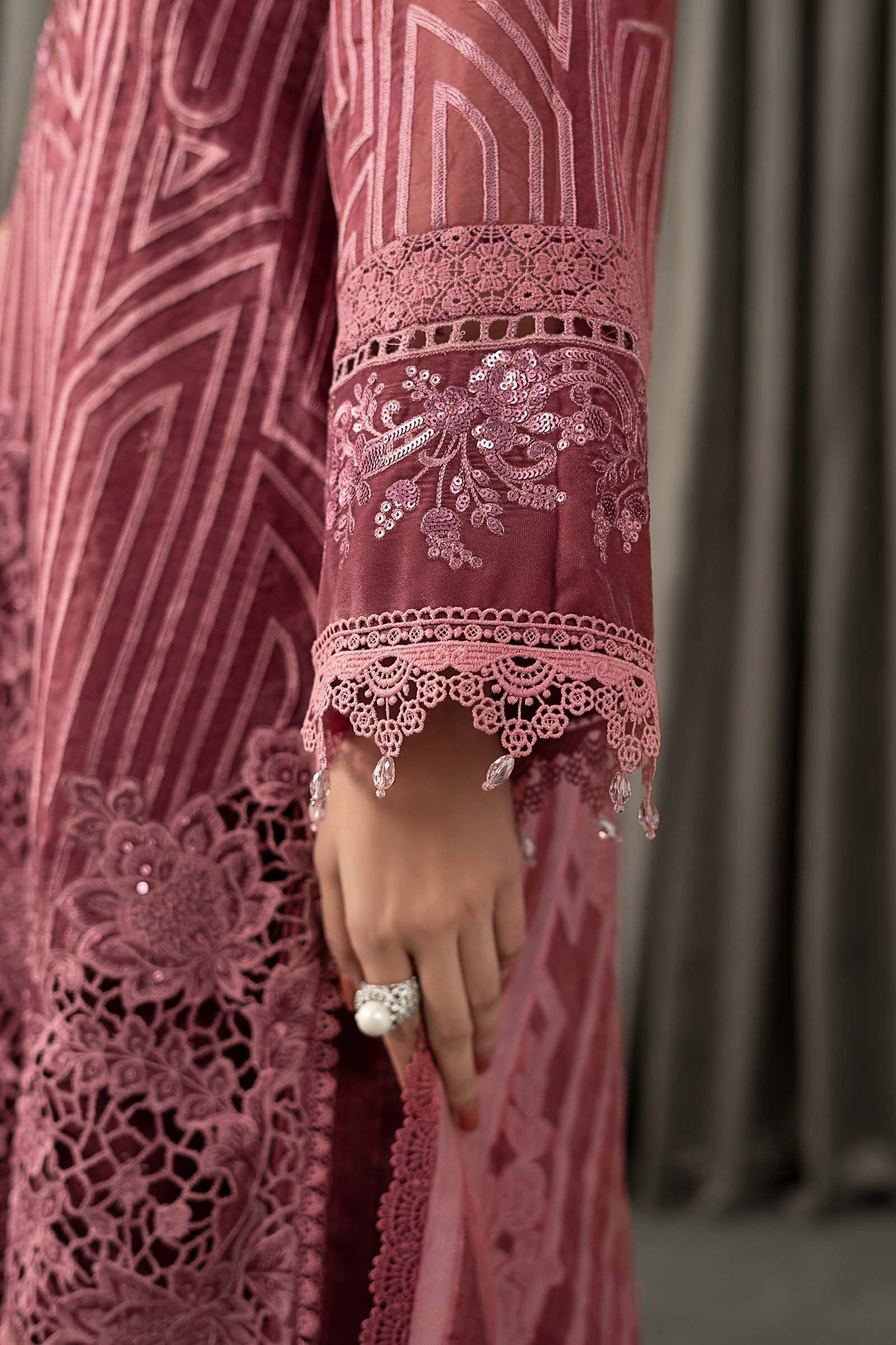 Maria B | Winter Luxe Pret 25 | WLS-1304-Ash Pink