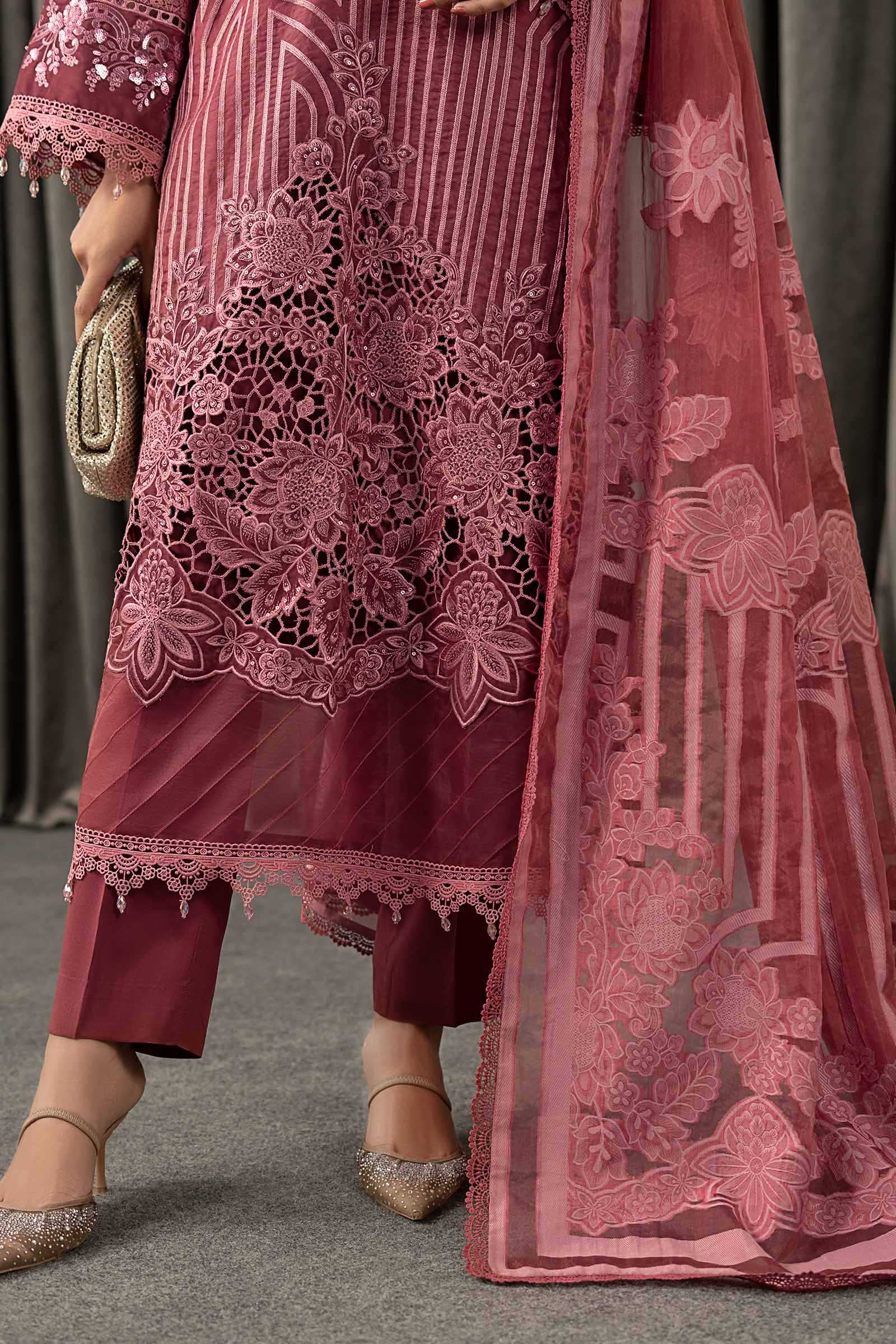 Maria B | Winter Luxe Pret 25 | WLS-1304-Ash Pink