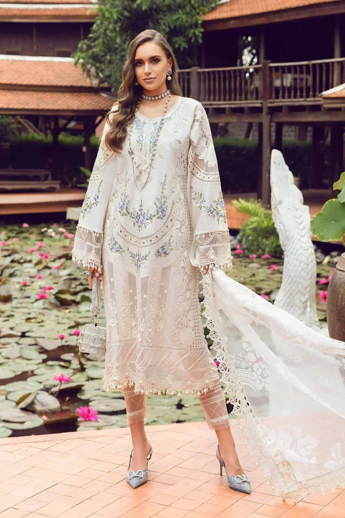 Maria B | Eid Lawn Collection | 04 - House Of Anaya